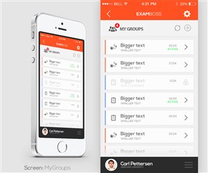 Diseño de aplicación (App) por Franco Bermúdez para este proyecto | Diseño: #6081229