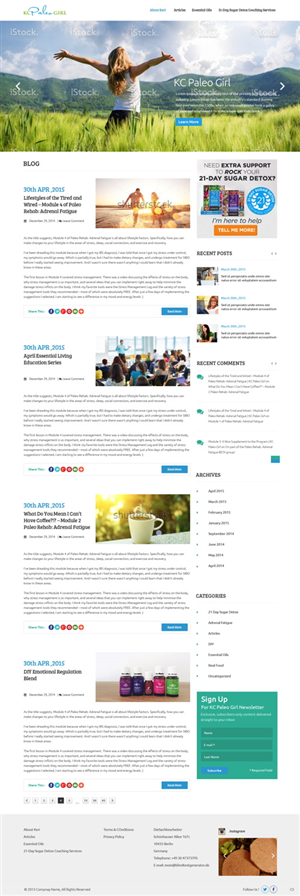 Web Design by pb for this project | Design: #6074128
