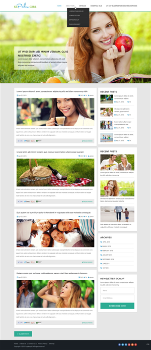 Web Design by pb for this project | Design: #6074132
