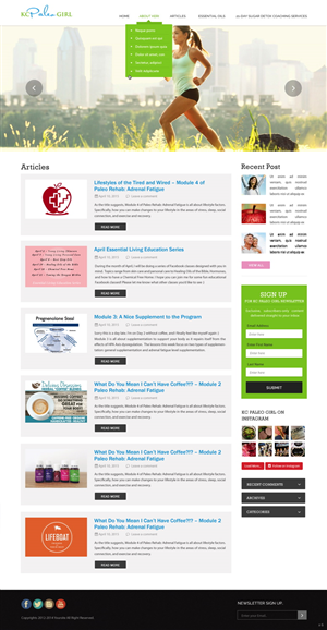 Web Design by pb for this project | Design: #6074133