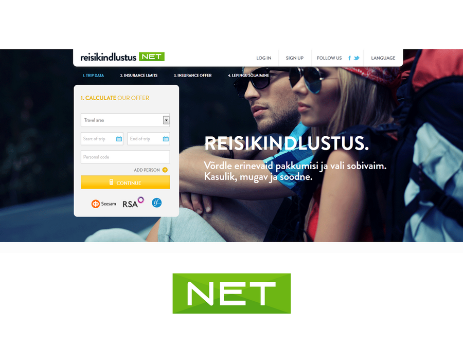 Logo Design by DiLion for NET Kindlustus OÜ | Design #1667117