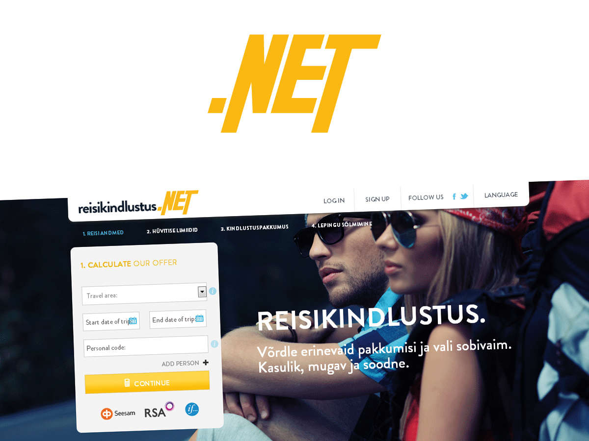 Logo Design by MIM design for NET Kindlustus OÜ | Design #1647699