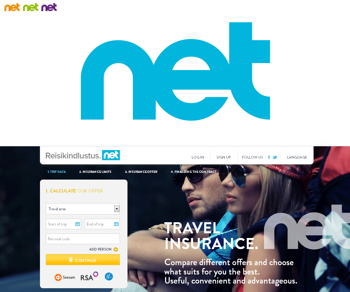 Logo Design by dlt for NET Kindlustus OÜ | Design #1672105