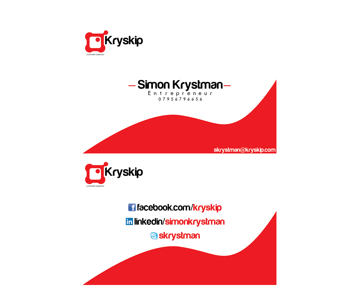 Business Card Design by lukegadeke for this project | Design #1630119