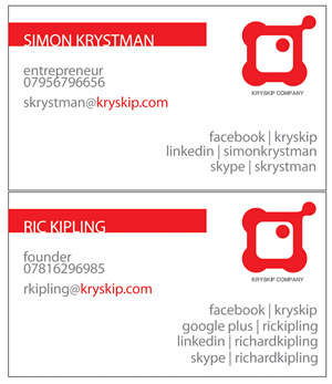Business Card Design by lc