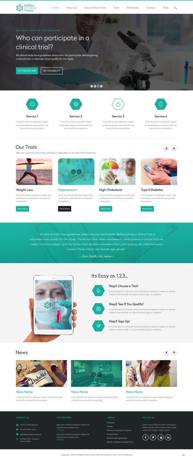 Wordpress Design by pb for this project | Design #6065305