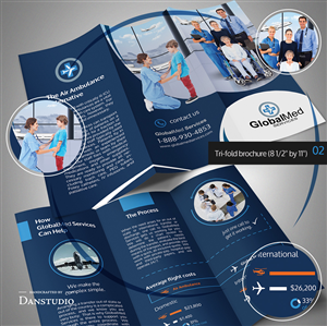 Flyer Design by danstudio for GlobalMed Services LLC | Design: #6127971