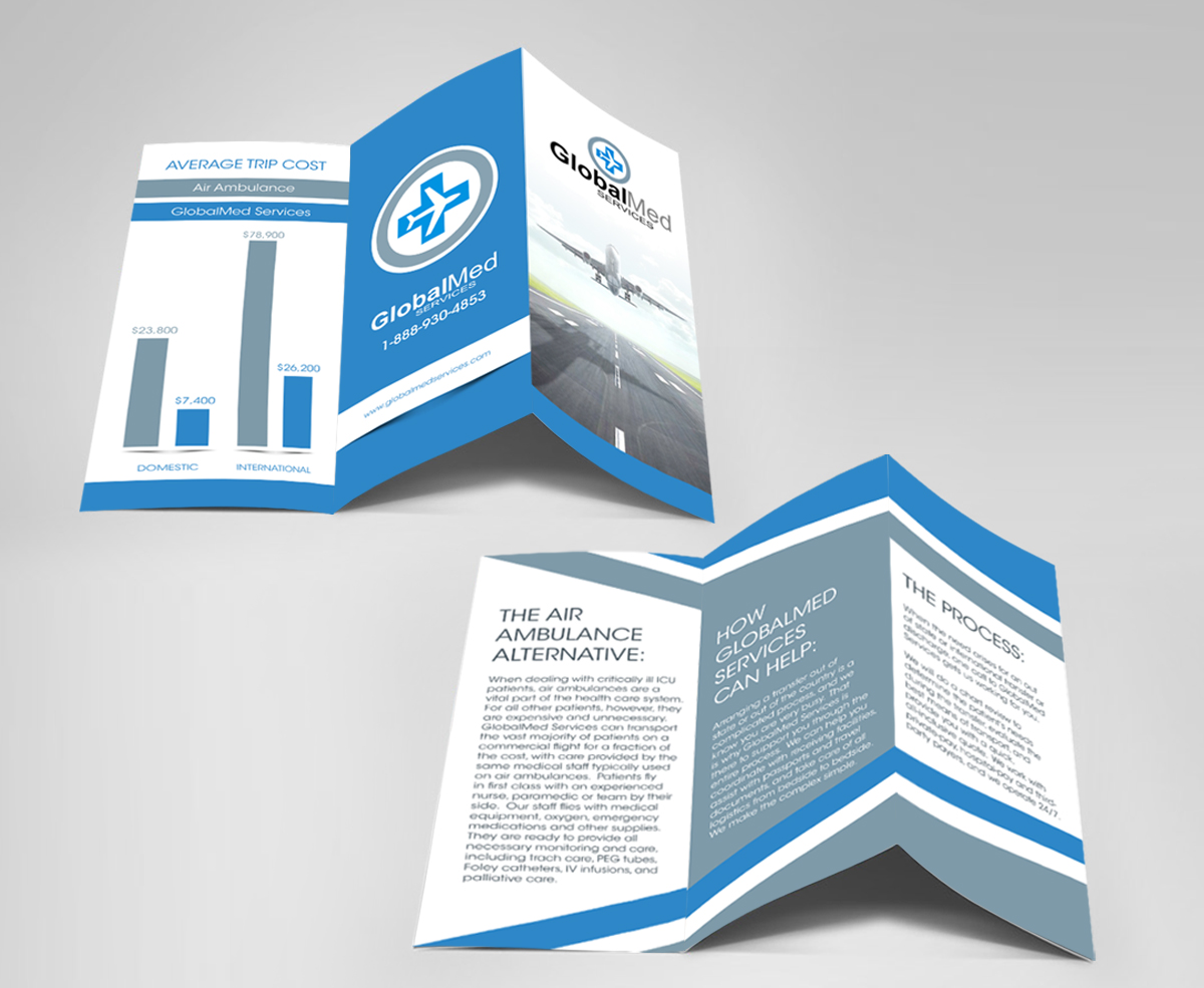 Flyer Design by KreativeDesk for GlobalMed Services LLC | Design #6162264