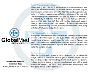 Flyer Design by Hermio for GlobalMed Services LLC | Design: #6252790