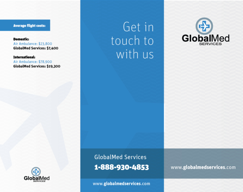 Flyer Design by PixelizeDesigns for GlobalMed Services LLC | Design #6053400