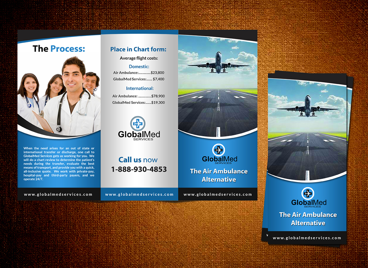 Flyer Design by ESolz Technologies for GlobalMed Services LLC | Design #6056008