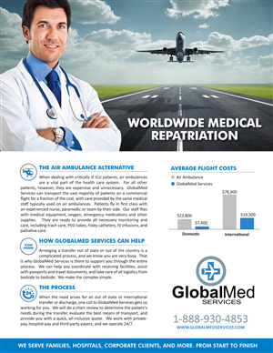 Design de Flyer par rkailas pour GlobalMed Services LLC | Design #6128773