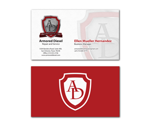 Business Card Design by at-as