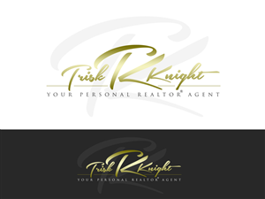 TRISH KNIGHT  Realtor | Logo Design by rugbyjerseys