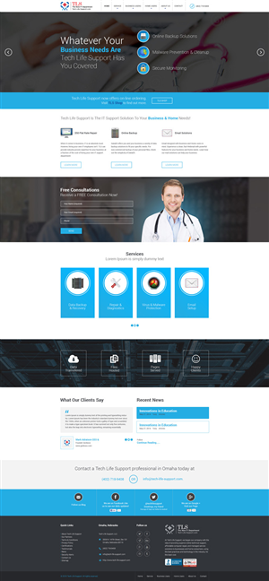 Wordpress Design by Impressive Sol