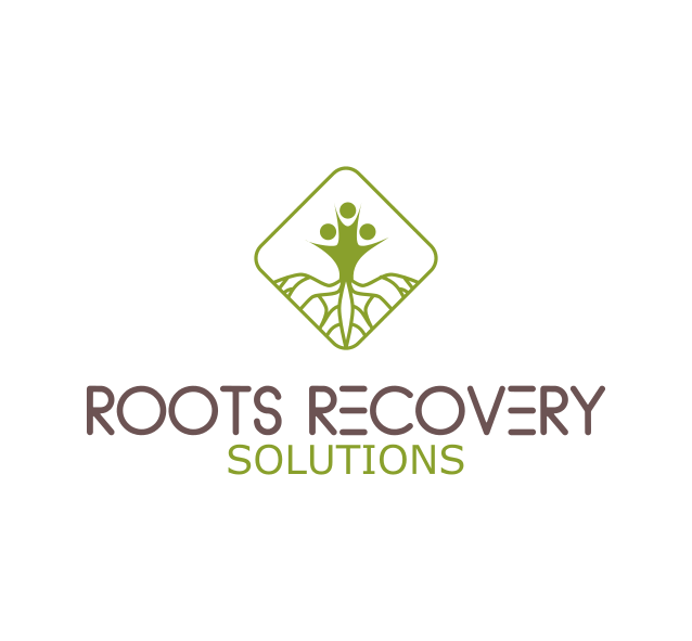 bold playful it company logo design for roots recovery solutions