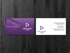 Business Card Design by Atvento Graphics for this project | Design: #1630839