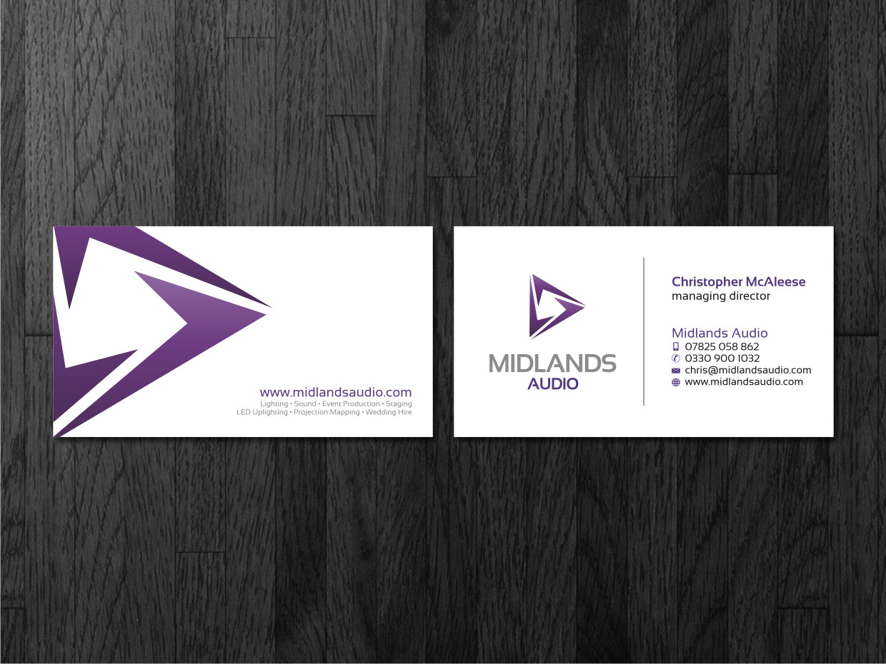 Business Card Design by Atvento Graphics for this project | Design #1630840