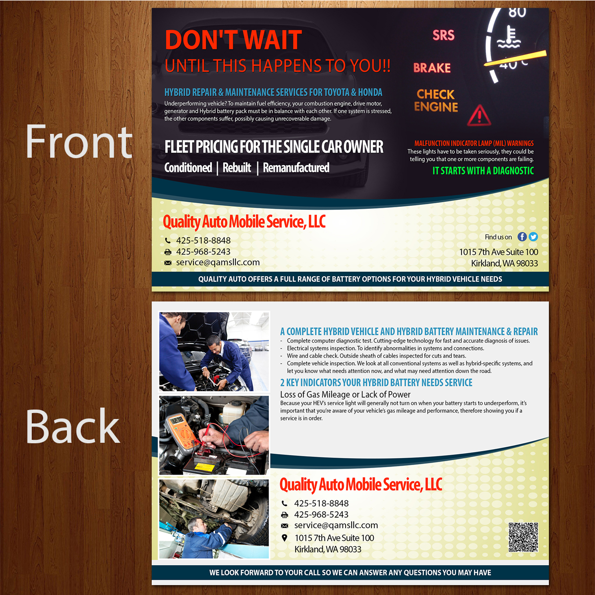 Postcard Design by VEGA-Designs for this project | Design #6068872