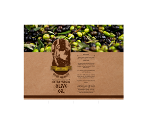 Bottle Label Design - Greece's Extra Virgin Olive Oil | Graphic Design by Marq