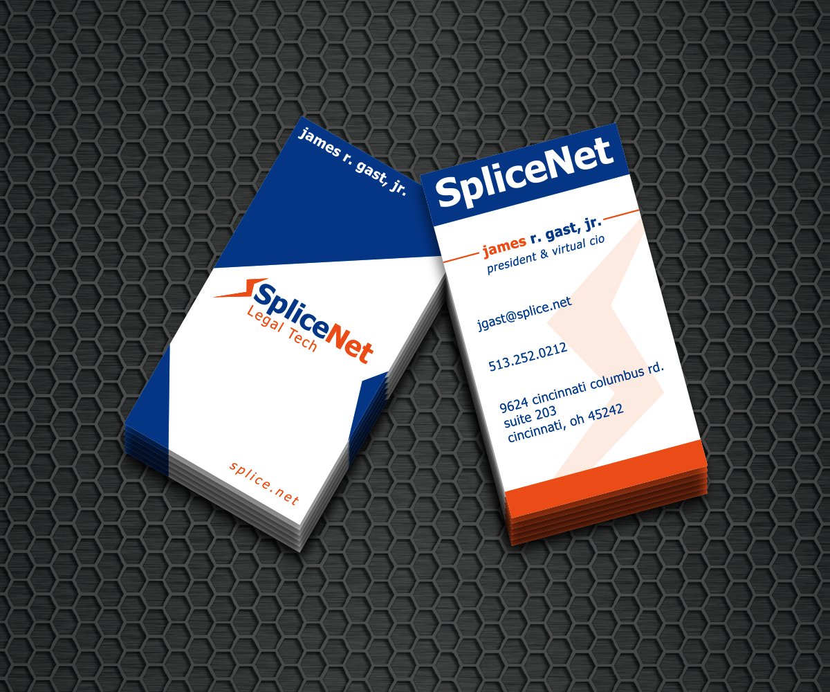 Business Card Design by nreimer for SpliceNet, Inc. | Design #6058616