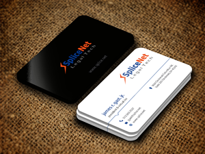 Diseño de Tarjeta de Presentación por snowymasterdesigns para SpliceNet, Inc. | Diseño: #6122917