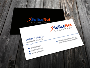 Business Card Design by snowymasterdesigns for SpliceNet, Inc. | Design: #6122955