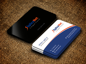 Diseño de Tarjeta de Presentación por snowymasterdesigns para SpliceNet, Inc. | Diseño: #6123260