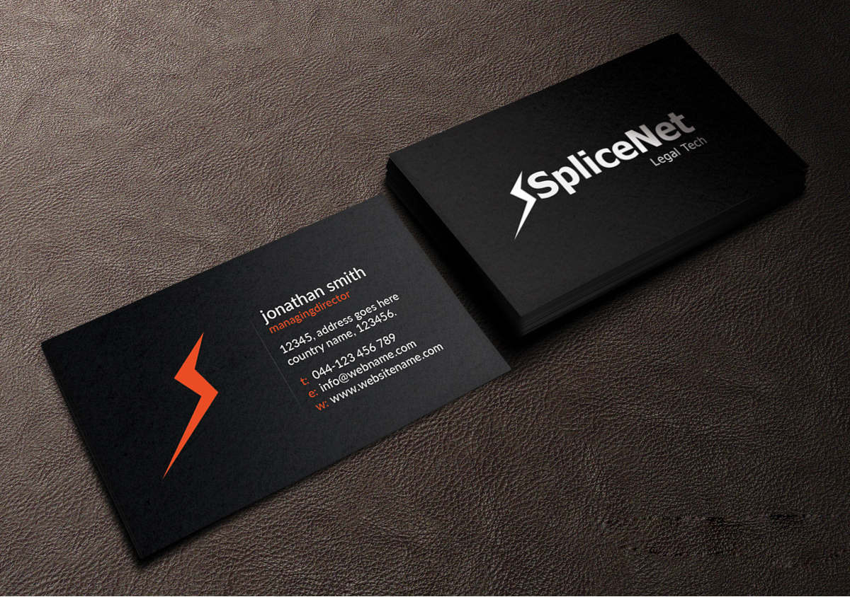 Diseño de Tarjeta de Presentación por Creations Box 2015 para SpliceNet, Inc. | Diseño #6069986