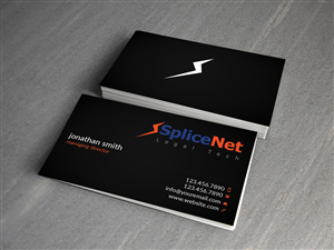Diseño de Tarjeta de Presentación por Creations Box 2015 para SpliceNet, Inc. | Diseño: #6070007