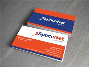 Diseño de Tarjeta de Presentación por Creations Box 2015 para SpliceNet, Inc. | Diseño: #6070009