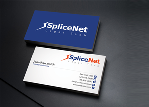 Business Card Design by Creations Box 2015 for SpliceNet, Inc. | Design: #6070039