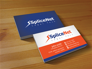 Business Card Design by Creations Box 2015 for SpliceNet, Inc. | Design: #6070045