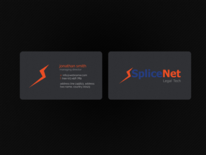 Business Card Design by Creations Box 2015 for SpliceNet, Inc. | Design: #6070048