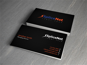 Business Card Design by Creations Box 2015 for SpliceNet, Inc. | Design: #6071754