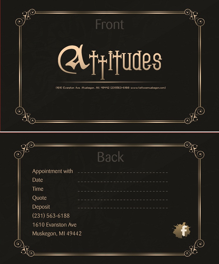 Diseño de Tarjeta de Presentación por Kuldeepak para Hawks Electric Tattoos | Diseño #6110169