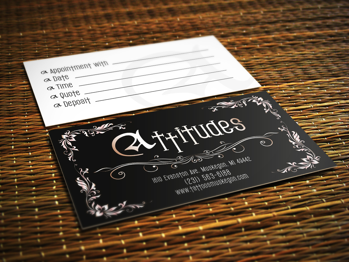 Diseño de Tarjeta de Presentación por lionx para Hawks Electric Tattoos | Diseño #6059550