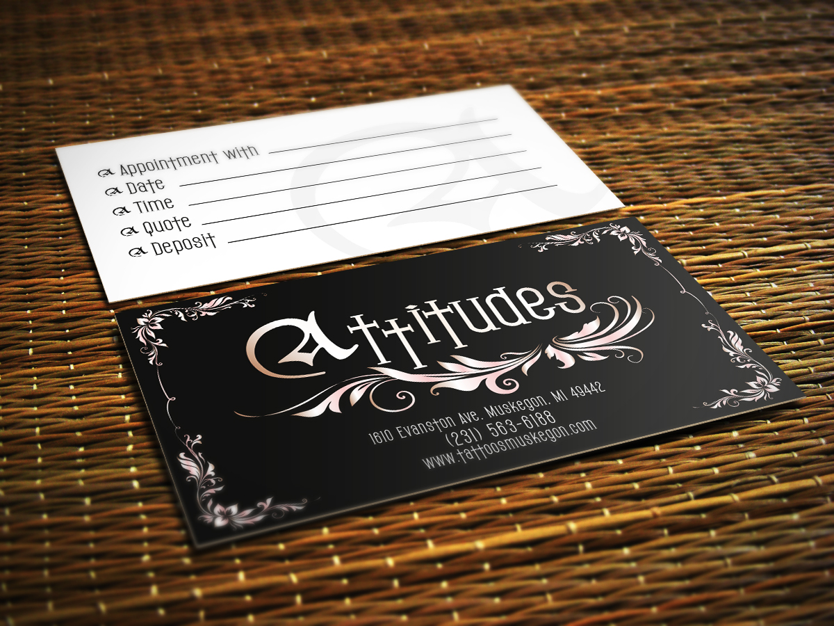 Diseño de Tarjeta de Presentación por lionx para Hawks Electric Tattoos | Diseño #6103869