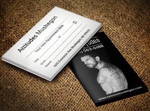 Business Card Design by Lanka Ama for Hawks Electric Tattoos | Design: #6057280
