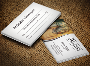 Business Card Design by Lanka Ama for Hawks Electric Tattoos | Design: #6057294
