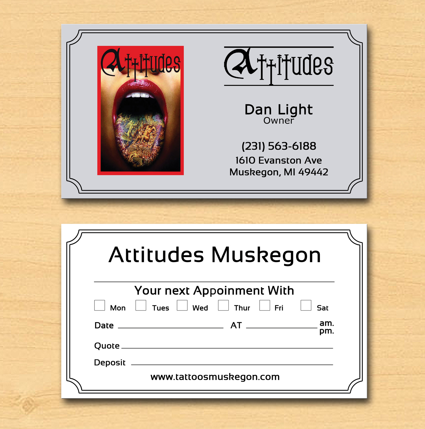 Business Card Design by Lanka Ama for Hawks Electric Tattoos | Design #6067789