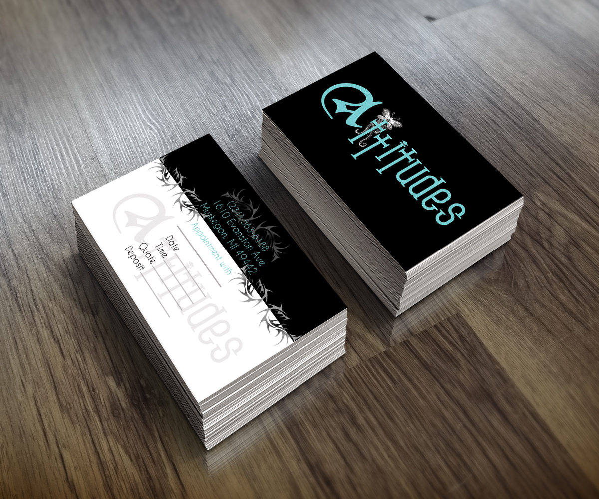 Business Card Design by JK18 for Hawks Electric Tattoos | Design #6085578