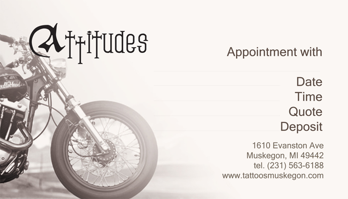 Business Card Design by Tally Richie for Hawks Electric Tattoos | Design #6090557