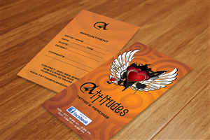 Visitenkarten-Design von Sarah Mathews für Hawks Electric Tattoos | Design #6096279