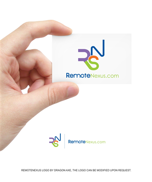 Logo Design by Exotic Blue for RemoteNexus.com | Design: #6080957