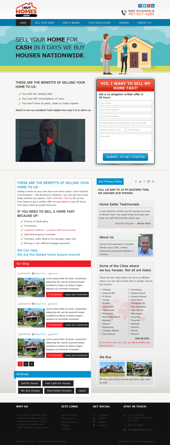 Web Design by OM for this project | Design #6085099