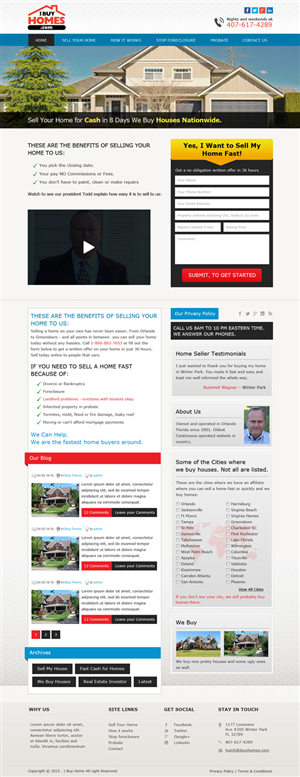 Web-Design von OM für dieses Projekt | Design: #6085114