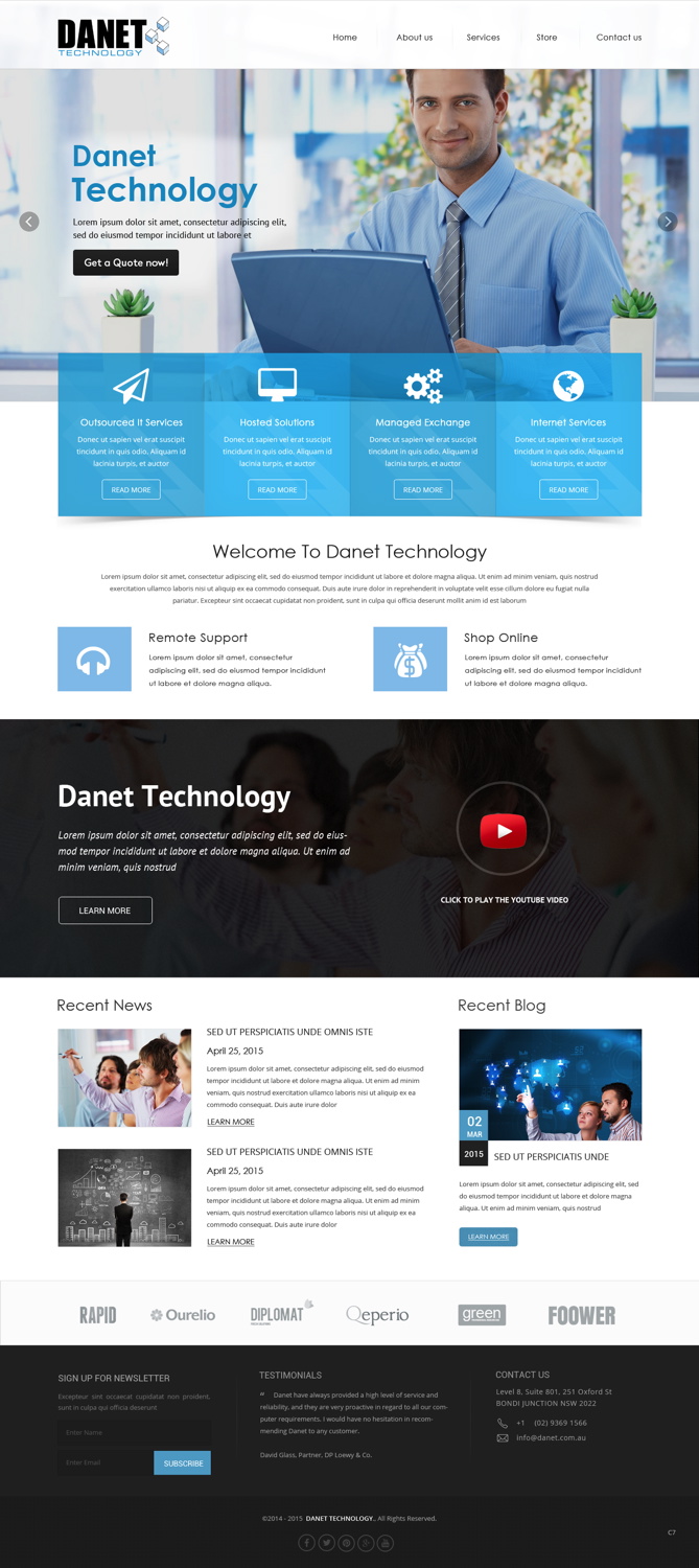 Web Design by pb for this project | Design #6064891