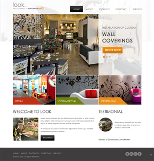 Web Design by pb for this project | Design: #6074158