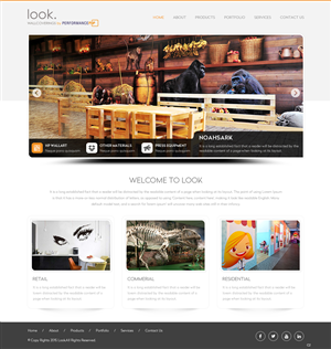 Web Design by pb for this project | Design: #6074166